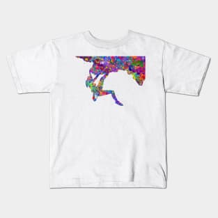 Climber girl Kids T-Shirt